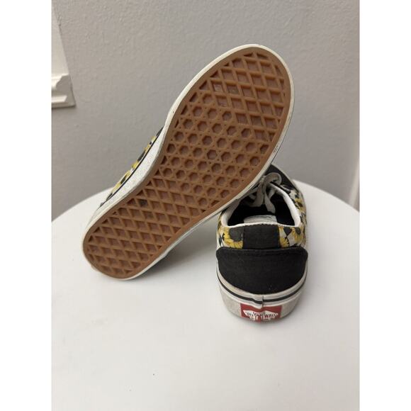 Vans Old Skool Low Sunflower Kids Youth Size 3‎ VGUC - Picture 5 of 6
